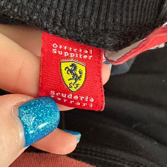 Puma Black Ferrari Track Pants Size XL - Picture 6 of 7